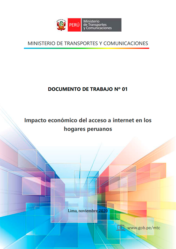 Estudio del MTC: Acceso a Internet impacta positivamente en economía de las familias