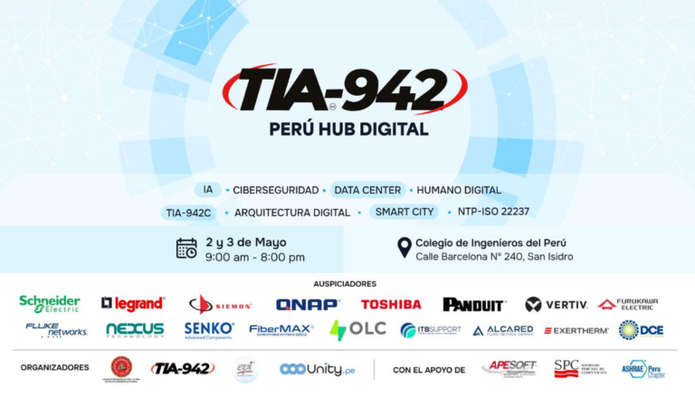 TIA-942: PERÚ HUB DIGITAL – El evento más importante de Data Center en Lima