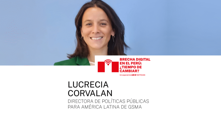Especial Brecha Digital en el Perú: ¿Tiempo de cambiar? - Lucrecia Corvalan, GSMA