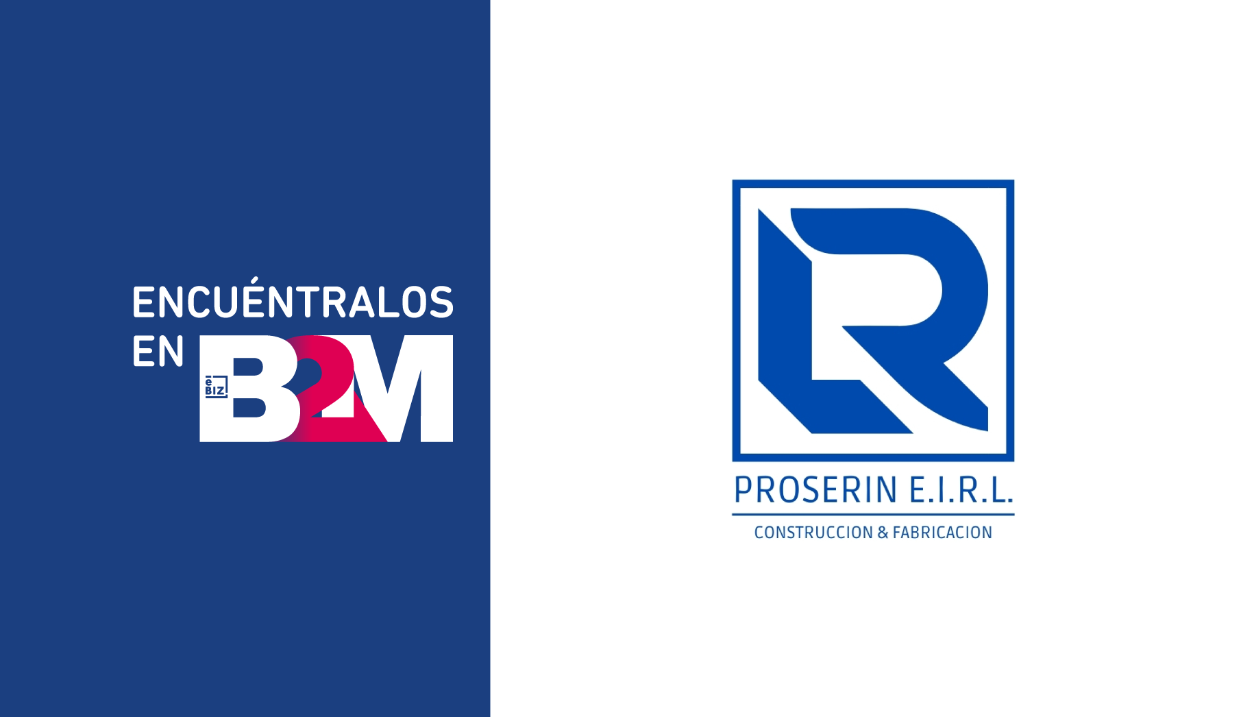 Bienvenida PROSERIN E.I.R.L.